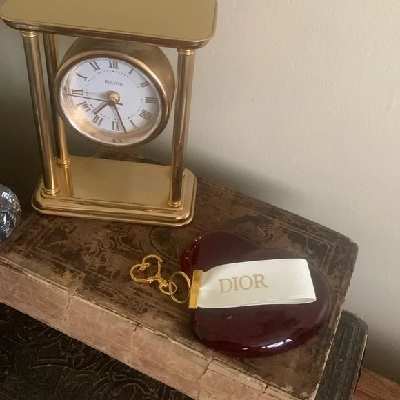 Dior Red Key & Card Holder - Picture 1 of 5